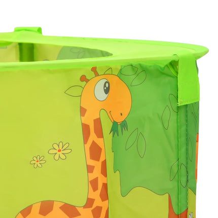 Bällebad mit 50 Bällen für Kinder, 75 x 75 x 32 cm