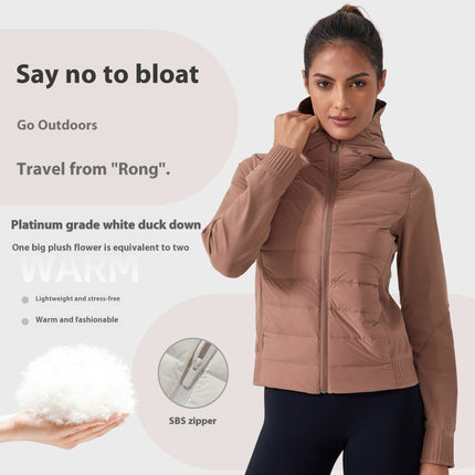 Slim-Fit Women’s Windproof & Waterproof Down Jacket