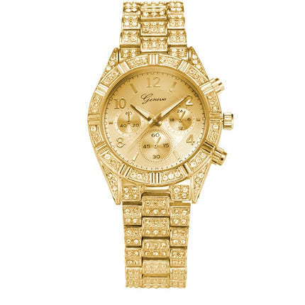Women Crystal Quartz Analog Wrist Watch