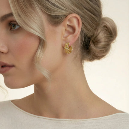 Bloom Filigrane Hoops