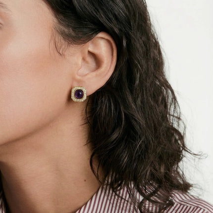 Empress Octagon Studs