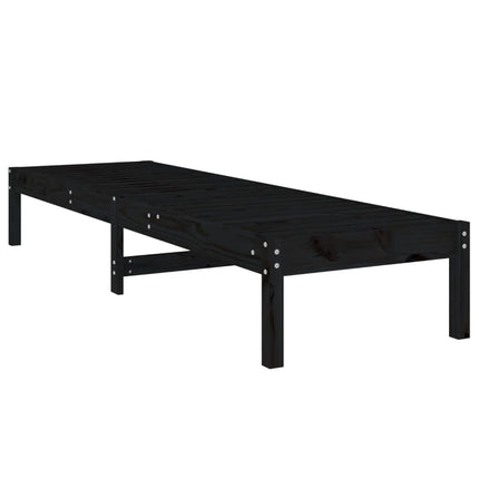 Sonnenliegen, 2-teilig, 199,5x, massives Kiefernholz