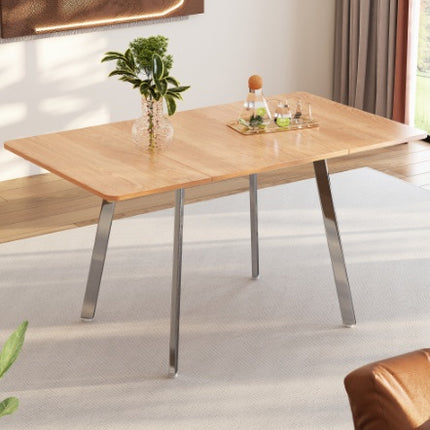 Fiberboard Modern Minimalist Dining Table