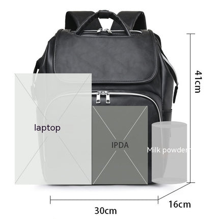 Splash-proof Multi-purpose Shoulder Mummy Backpack