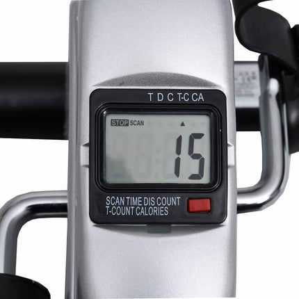Home trainer, pedal trainer, bicycle trainer with flywheel