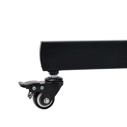 TV-Ständer mit Rollen, passend für Bildschirme von 32 bis 70 Zoll, max. VESA-Halterung