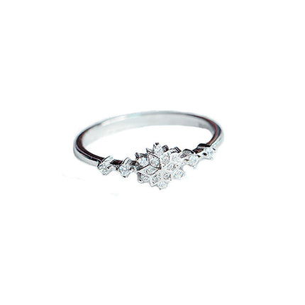 Snowflake Flower Ring