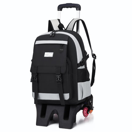 Large Capacity Pull Rod Backpack for School Student