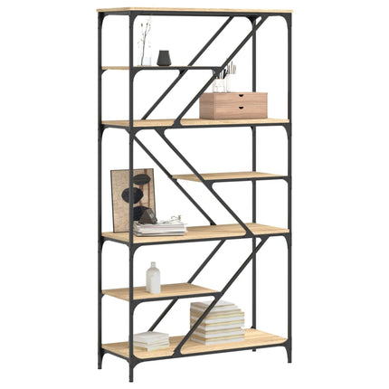 Bookshelf Sonoma Oak 91x Wood Material and