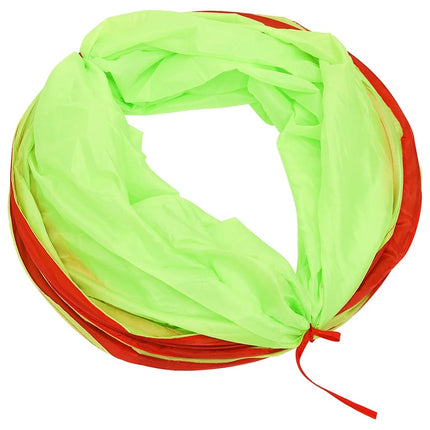 Spieltunnel für Kinder, grün, 175 cm, Polyester