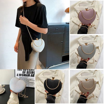 Evening Heart Clutch Women Bag