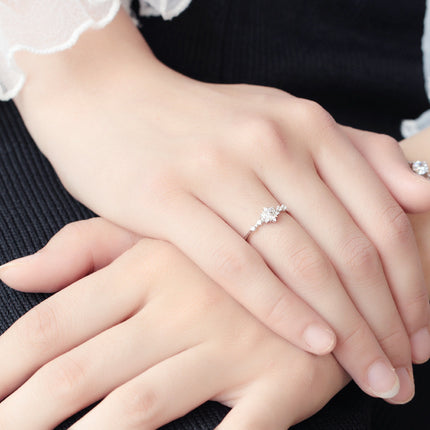 Snowflake Flower Ring