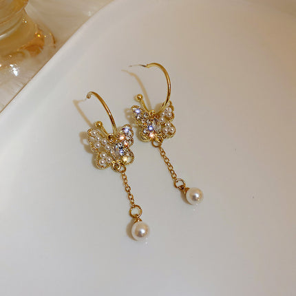 Net Red Temperament Light Earrings