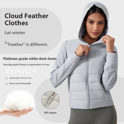 Slim-Fit Women’s Windproof & Waterproof Down Jacket