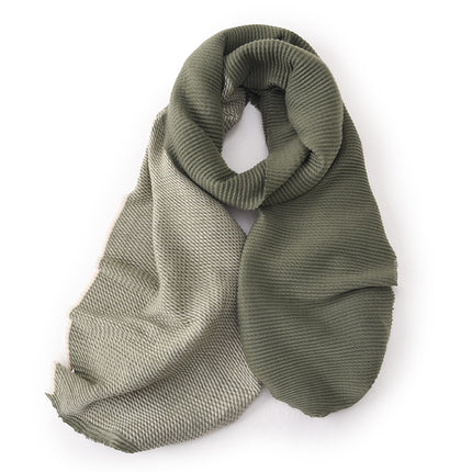 Double-sided Wrinkled Imitation Cashmere Scarf Popular