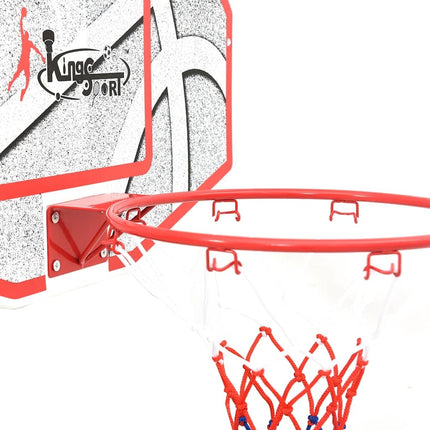 5-teiliges, wandmontiertes Basketballset, 66 x 44,5 cm