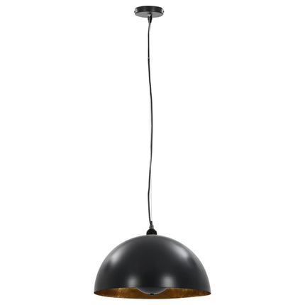Ceiling Lights, 2 pcs., Gold, Hemispherical, 40cm