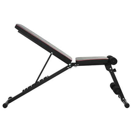 Weight Bench Black 131 x 41 x 110 cm Steel