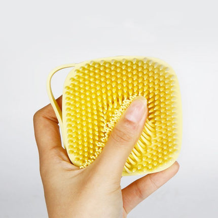 Soft Silicone Bristles Cat Dog Bath Brush Comb