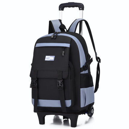 Large Capacity Pull Rod Backpack for School Student