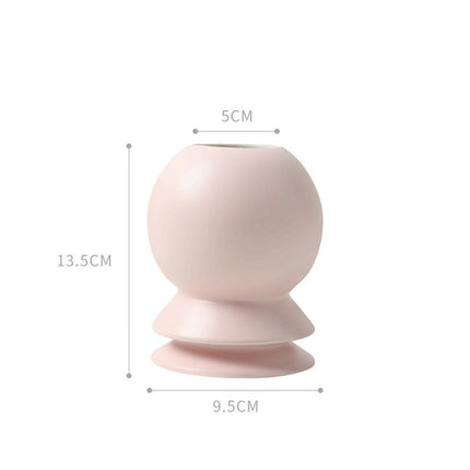 Ceramic Vase Decoration Living Room Home Flower Arrangement