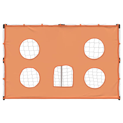 Fußballtor für Kinder mit Zielscheibe und Ball, 182 x 62 x 118 cm