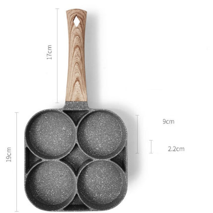 Multi Functional 4 Hole Frying Pan
