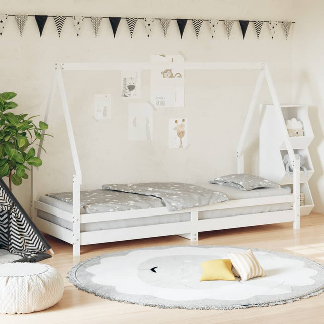 Children's Bed Solid Pine Wood