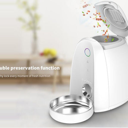 Automatischer 2-Liter-Futterautomat mit WLAN- und App-Steuerung für kleine Hunde, Katzen und andere Haustiere