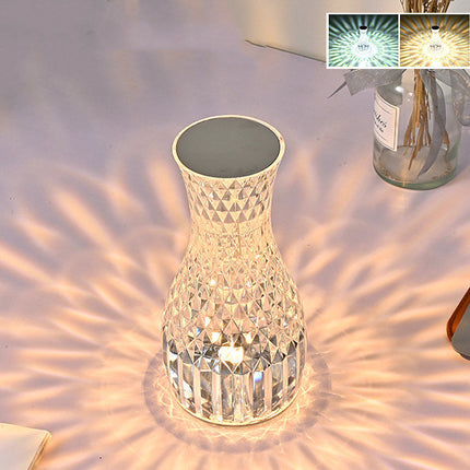 Vase Shape Atmosphere Crystal Lamp