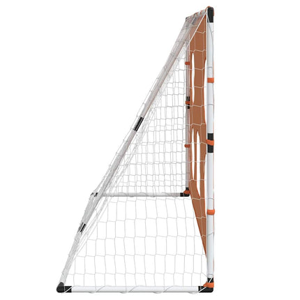Fußballtor für Kinder mit Zielscheibe und Ball, 182 x 62 x 118 cm