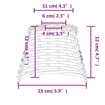 Lampshade Ø Willow   Lampshade Ø Willow