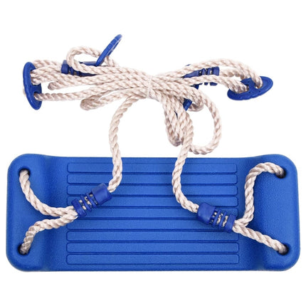 Schaukelsitze mit Seilen, 2 Stück, Blau, 38 x 16 cm, PE