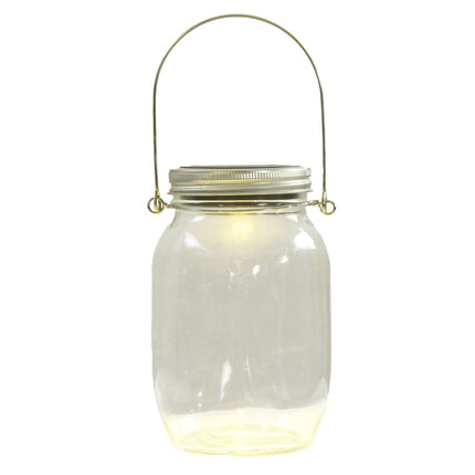 Solar Lights Mason Jar Design 12 pcs. Warm White