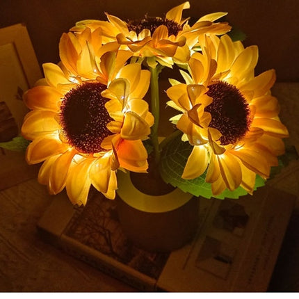 Rechargeable Sunflower Led Simulation