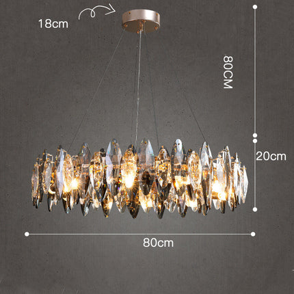 Living Room Light Luxury Crystal Modern Minimalist Chandelier