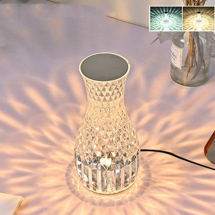 Vase Shape Atmosphere Crystal Lamp