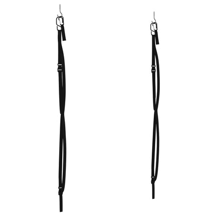 Double Kayak Storage Straps with Paddle Clamps 50 kg