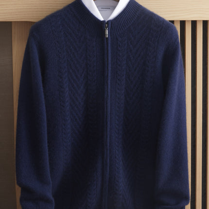 Pure Cashmere Light Luxury Sweater Coat