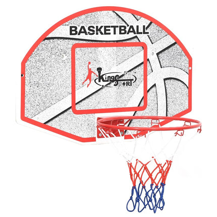 5-teiliges, wandmontiertes Basketballset, 66 x 44,5 cm