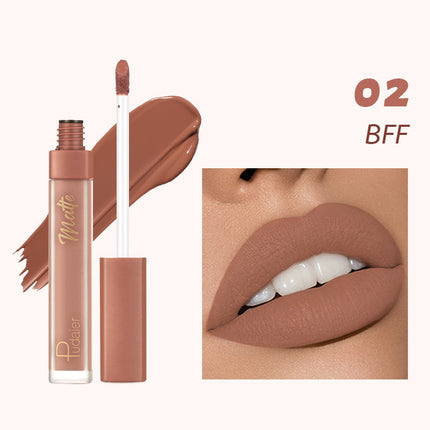 12 Colors Matte Lip Gloss Matte Surface