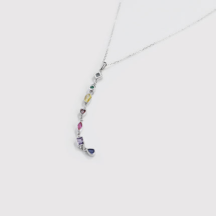 Sterling Silver Long Tassel Necklace