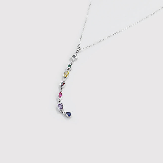 Sterling Silver Long Tassel Necklace