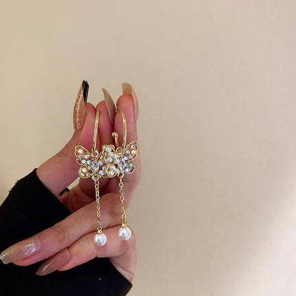 Net Red Temperament Light Earrings