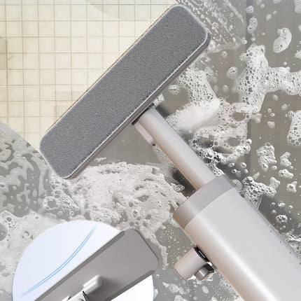 Self-Squeeze Mini Mop With Crevice Brush Hand Wash-Free Flat