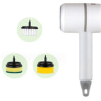 White With three brush heads / 1PC