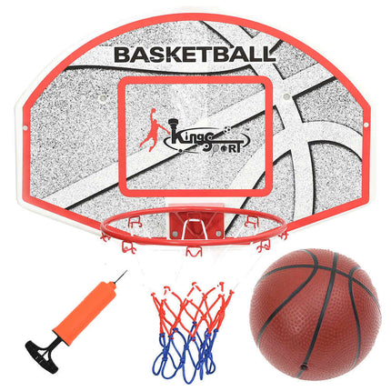 5-teiliges, wandmontiertes Basketballset, 66 x 44,5 cm