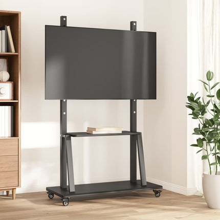 TV-Ständer mit Rollen, passend für Bildschirme von 32 bis 70 Zoll, max. VESA-Halterung