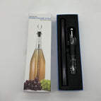 Black / Box packing with wine stopper