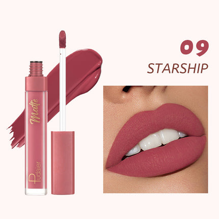 12 Colors Matte Lip Gloss Matte Surface